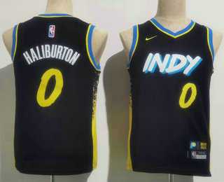Youth Indiana Pacers #0 Tyrese Haliburton Navy Blue 2023 City Icon Swingman Jersey,We sell and wholesale Youth Indiana Pacers #0 Tyrese Haliburton Navy Blue 2023 City Icon Swingman Jersey on line form chian!